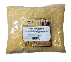Sparkling Amber dry malt extract by Briess