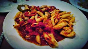Spicy Italian chicken dish