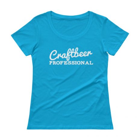 Ladies Professional Shirt - Brewhoppin Ladies shirt that says "Craftbeer Professional