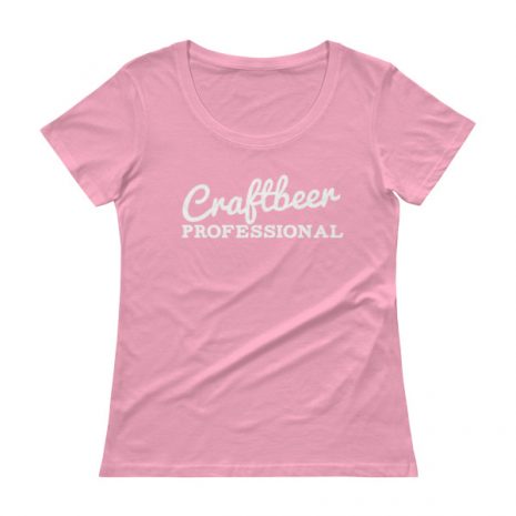 Ladies Professional shirt - Brewhoppin Ladies shirt that says "Craftbeer Professional