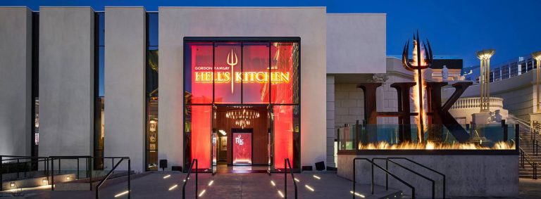 Entrance to Hell's Kitchen in Las Vegas